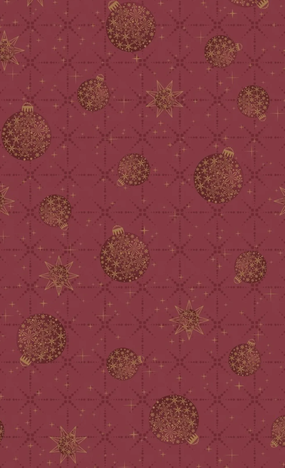 Duni tafelkleed Gilded Bauble 220 x 138 cm