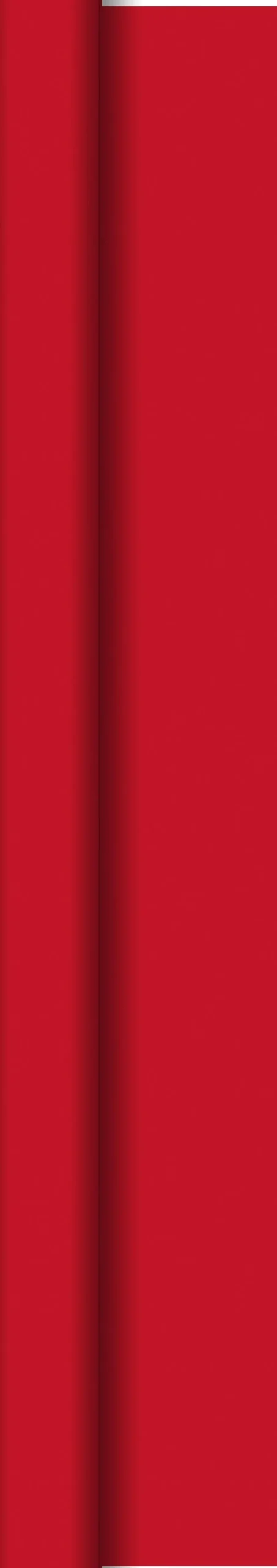 Duni tafelkleed op rol rood 500 x 118 cm