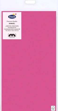 Duni tafellaken Fuchsia roze 118 x 180 cm