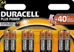 Duracell alkaline plus power AA 8 stuks