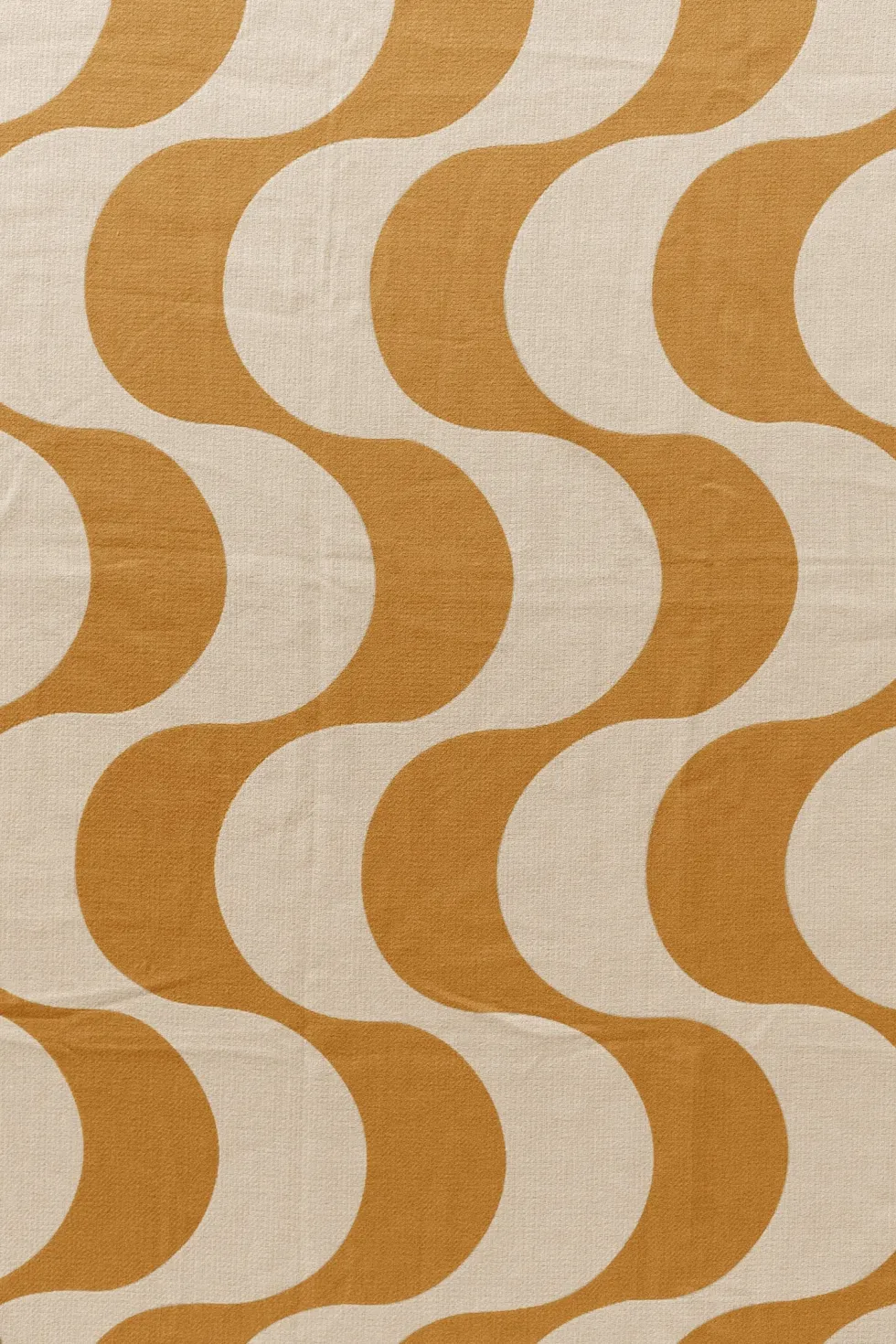 Dutch Decor plaid Swirl geel 140 x 180 cm