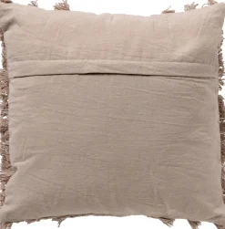 Dutch Decor sierkussen Fara beige 45 x 45 cm