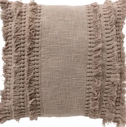 Dutch Decor sierkussen Fara beige 45 x 45 cm