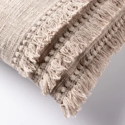 Dutch Decor sierkussen Fara beige 45 x 45 cm