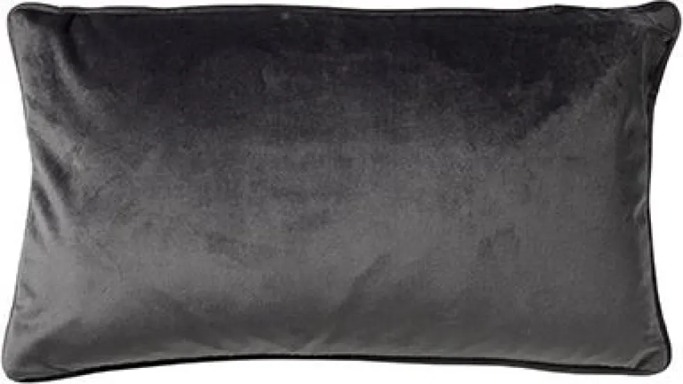Dutch Decor sierkussen Finn grijs 30 x 50 x 22 cm