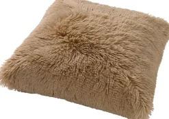 Dutch Decor sierkussen Fluffy beige 45 x 45 x 5 cm