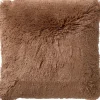 Dutch Decor sierkussen Fluffy bruin 45 x 45 x 5 cm