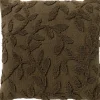 Dutch Decor sierkussen Hoja groen 45 x 45 x 5 cm