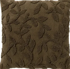 Dutch Decor sierkussen Hoja groen 45 x 45 x 5 cm