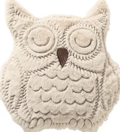 Dutch Decor sierkussen Hoot uil crème 35 x 40 cm