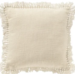 Dutch Decor sierkussen Jonna wit 45 x 45 cm