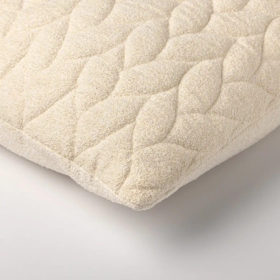 Dutch Decor sierkussen Maddy crème 45 x 45 cm