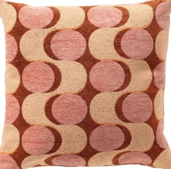 Dutch Decor sierkussen Marlijn roze / oranje 45 x 45 cm