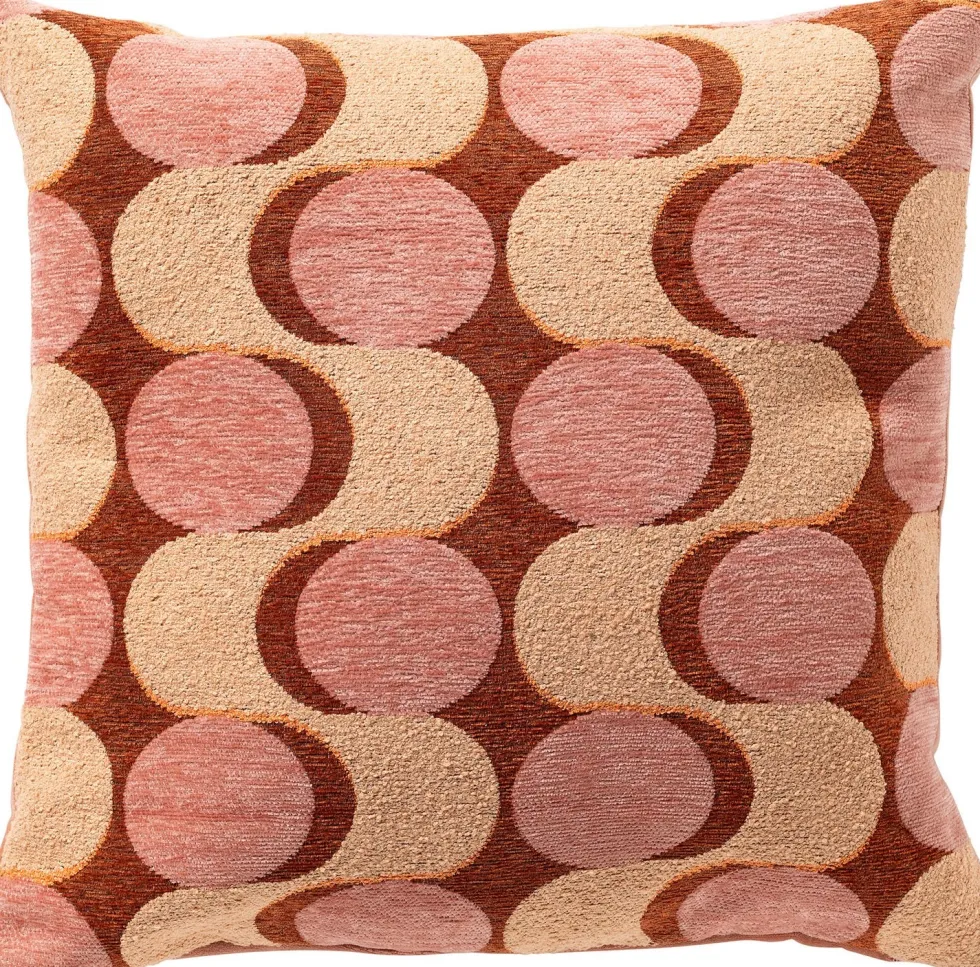 Dutch Decor sierkussen Marlijn roze / oranje 45 x 45 cm
