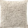Dutch Decor sierkussen Noret beige / wit 45 x 45 cm