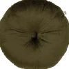 Dutch Decor sierkussen Olly groen D 40 cm