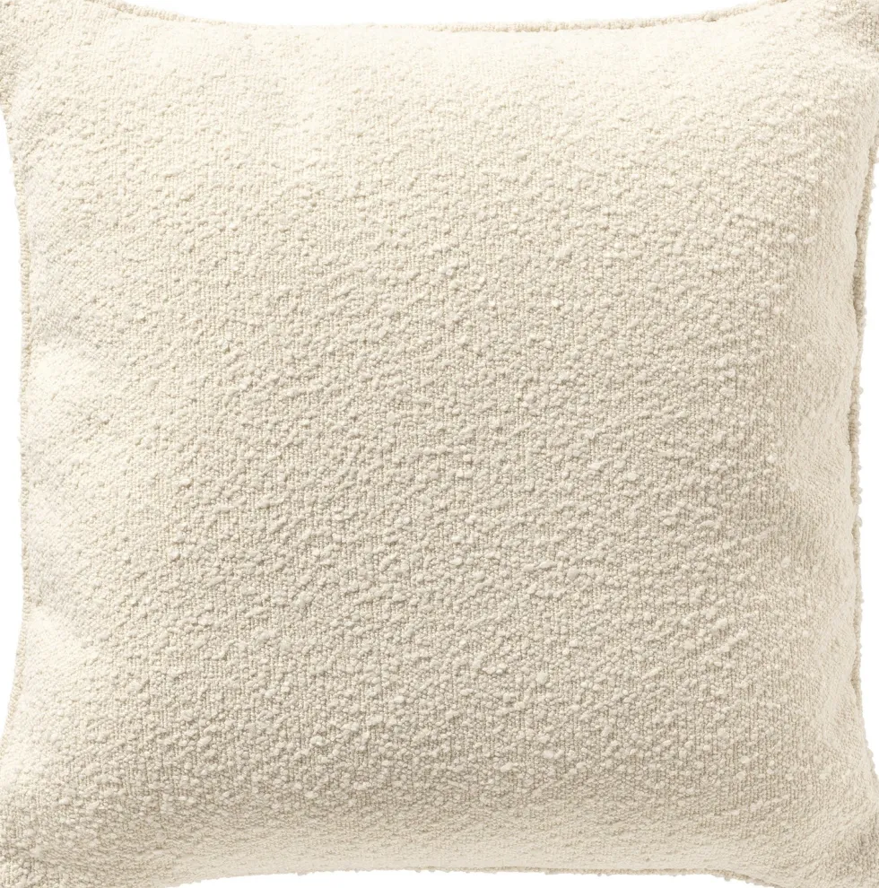 Dutch Decor sierkussen Onno wit 45 x 45 cm