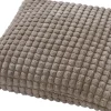 Dutch Decor sierkussen Rome effen beige 45 x 45 x 10 cm