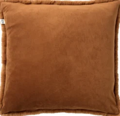 Dutch Decor sierkussen Zaya bruin 45 x 45 cm