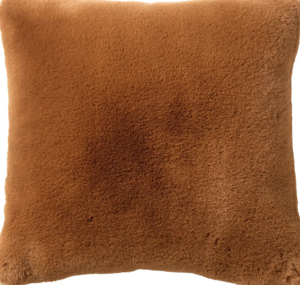 Dutch Decor sierkussen Zaya bruin 45 x 45 cm
