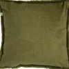 Dutch Decor sierkussen Zaya groen 45 x 45 x 22 cm