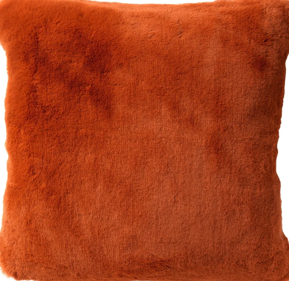 Dutch Decor sierkussen Zaya terracotta 45 x 45 cm