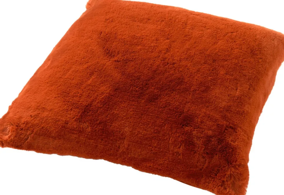 Dutch Decor sierkussen Zaya terracotta 45 x 45 cm