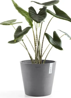 Ecopots bloempot Amsterdam grijs D 30 H 26,3 cm