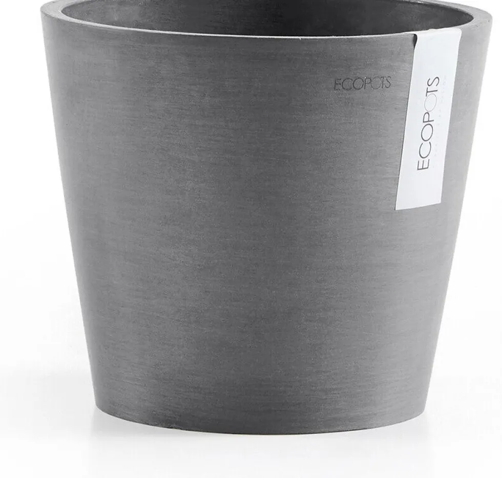Ecopots bloempot Amsterdam grijs D 20 H 17,1 cm