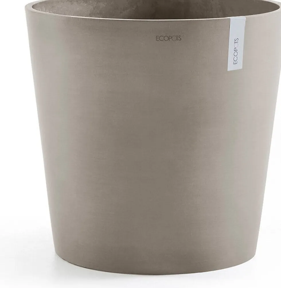 Ecopots bloempot Amsterdam taupe D 50 H 44 cm