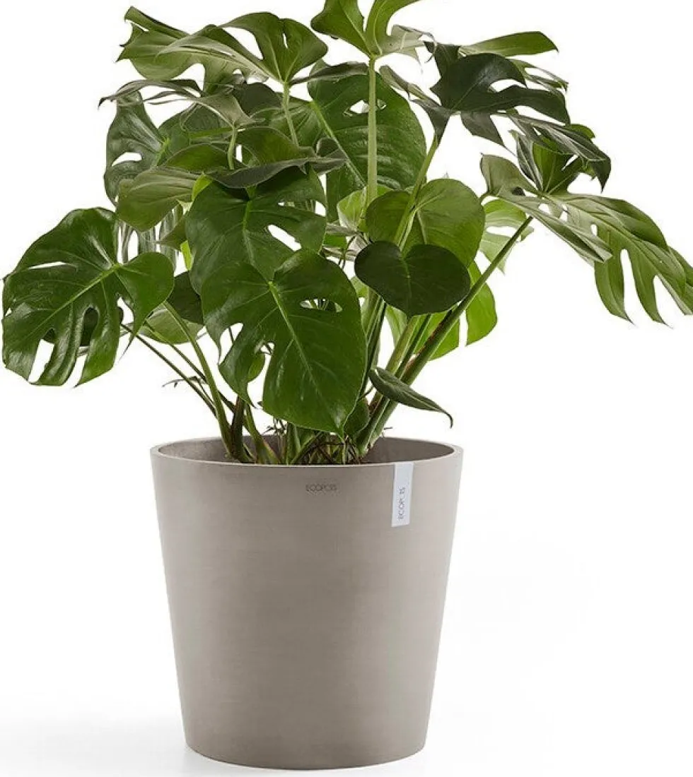 Ecopots bloempot Amsterdam taupe D 50 H 44 cm