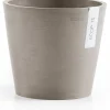 Ecopots bloempot Amsterdam taupe D 20 H 17,1 cm