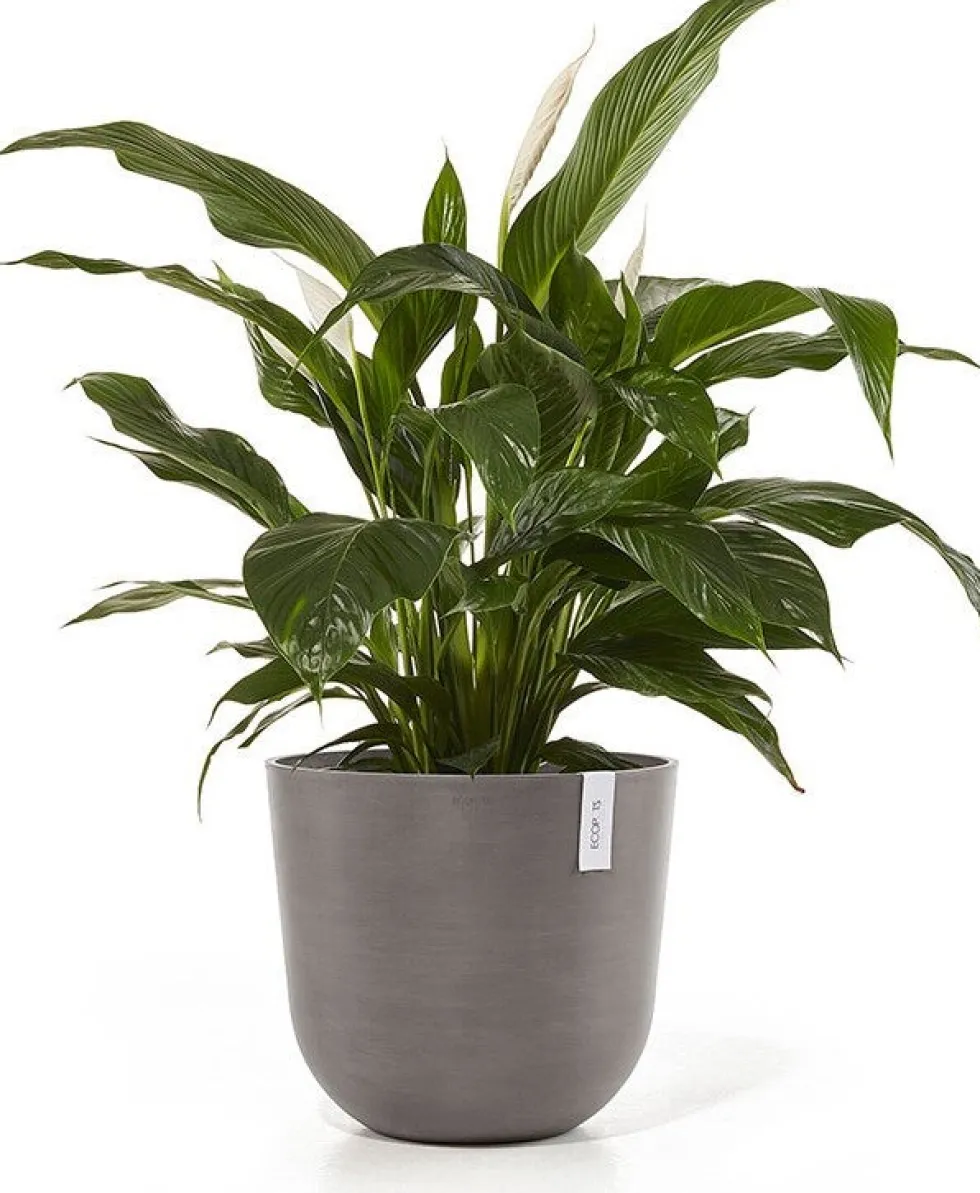 Ecopots bloempot Oslo taupe D 45 H 39,2 cm