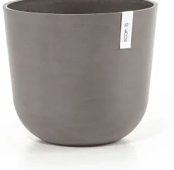 Ecopots bloempot Oslo taupe D 35 H 30,5 cm