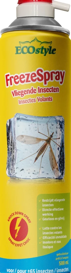 Ecostyle vliegende insecten freezespray 500 ml