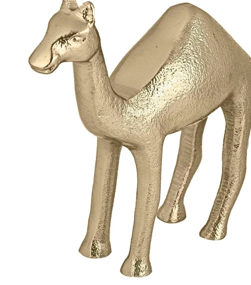 Eglo beeld Nolau kameel goud 15,5 x 4 x 14 cm