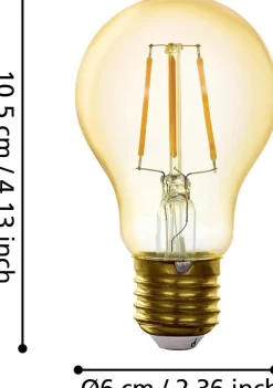 Eglo LED lamp E27 Connect z extra warm 500 lm 4,9 W A60