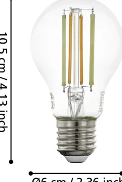 Eglo LED lamp E27 Connect z gekleurd 806 lm 6 W A60