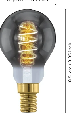 Eglo LED lamp E14 extra warm 100 lm 4 W