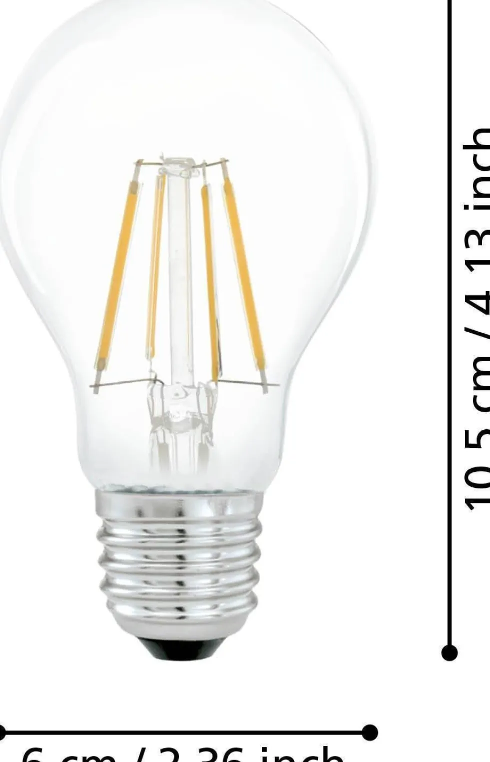 Eglo LED lamp E27 Filament Classic warm wit 350 lm 4 W