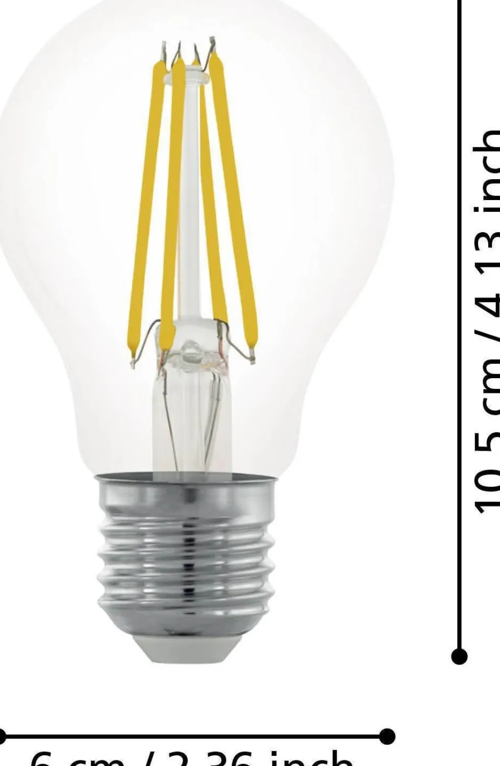 Eglo LED lamp E27 Filament Classic warm wit 806 lm 7,5 W