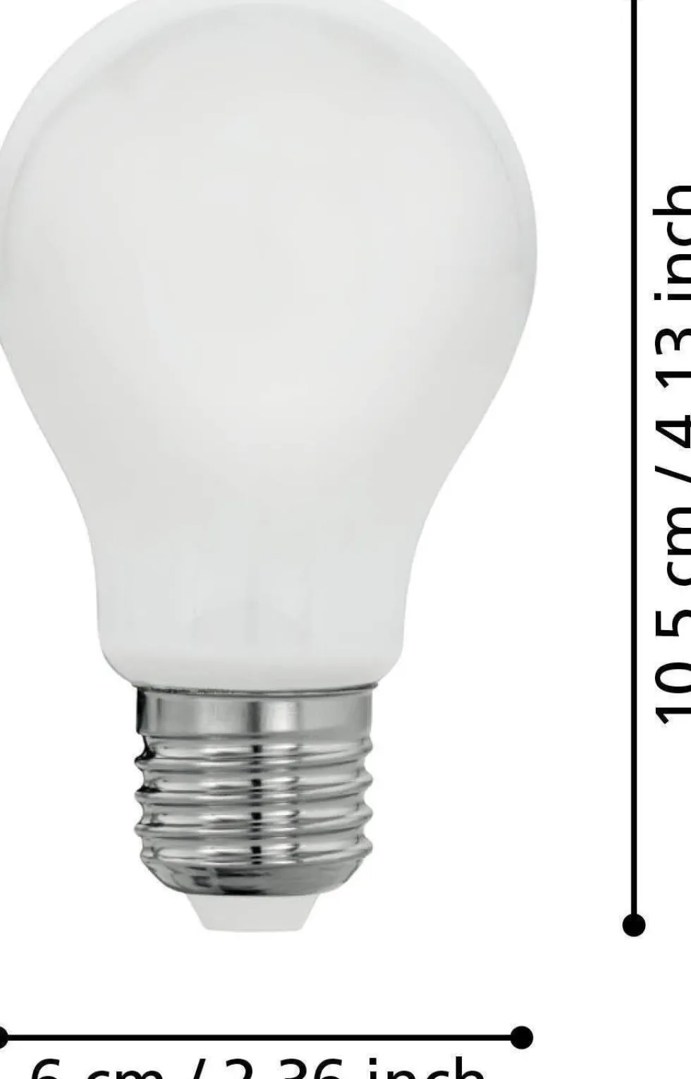 Eglo LED lamp E27 Milky warm wit 806 lm 7 W A60
