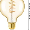 Eglo LED lamp E27 Spiraal extra warm wit 245 lm 4W G80