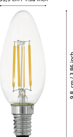 Eglo LED lamp E14 warm wit 470 lm 4,5 W