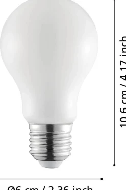 Eglo LED lamp E27 warm wit 470 lm 4,5 W