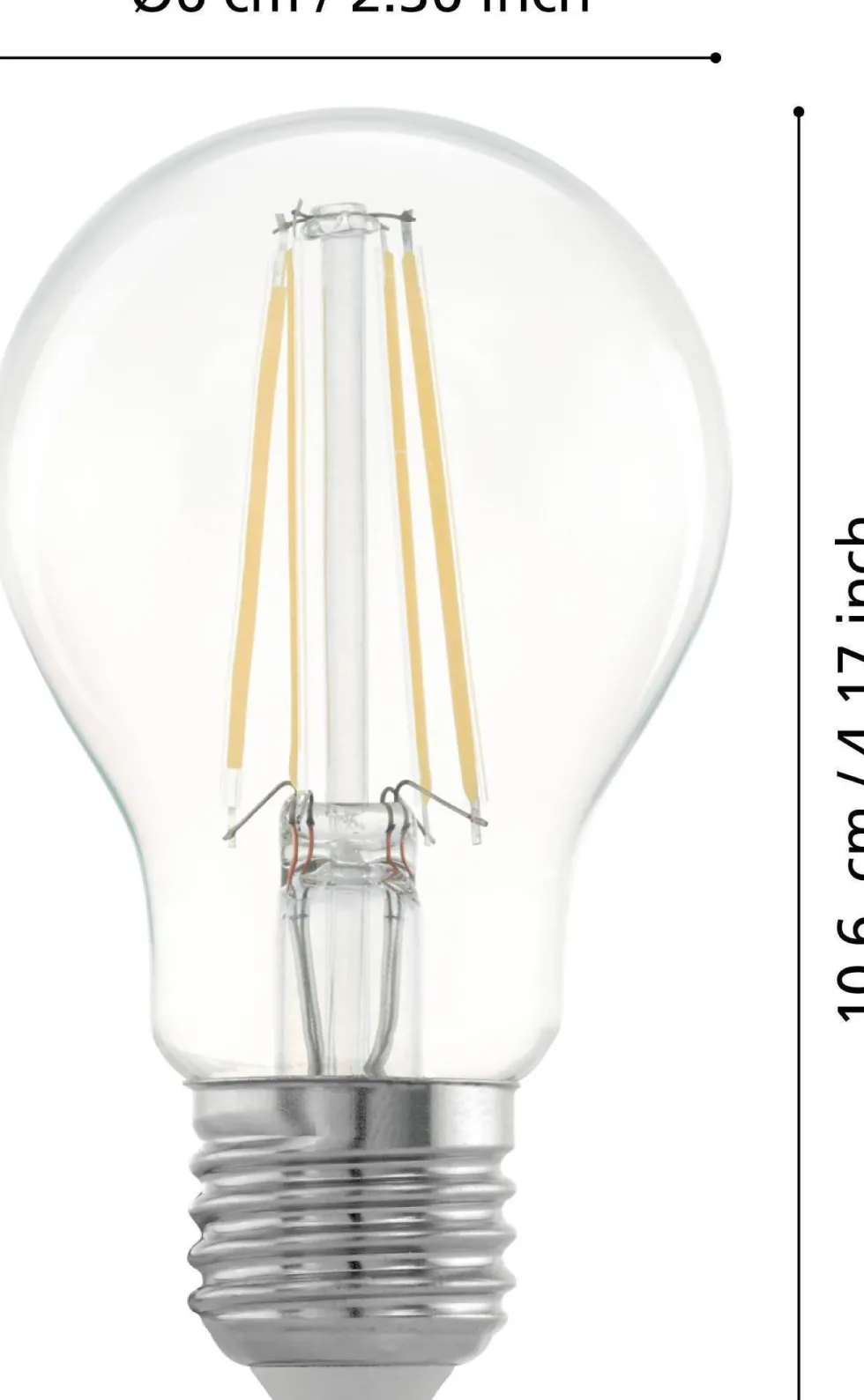 Eglo LED lamp E27 warm wit 806 lm 7,3 W A60