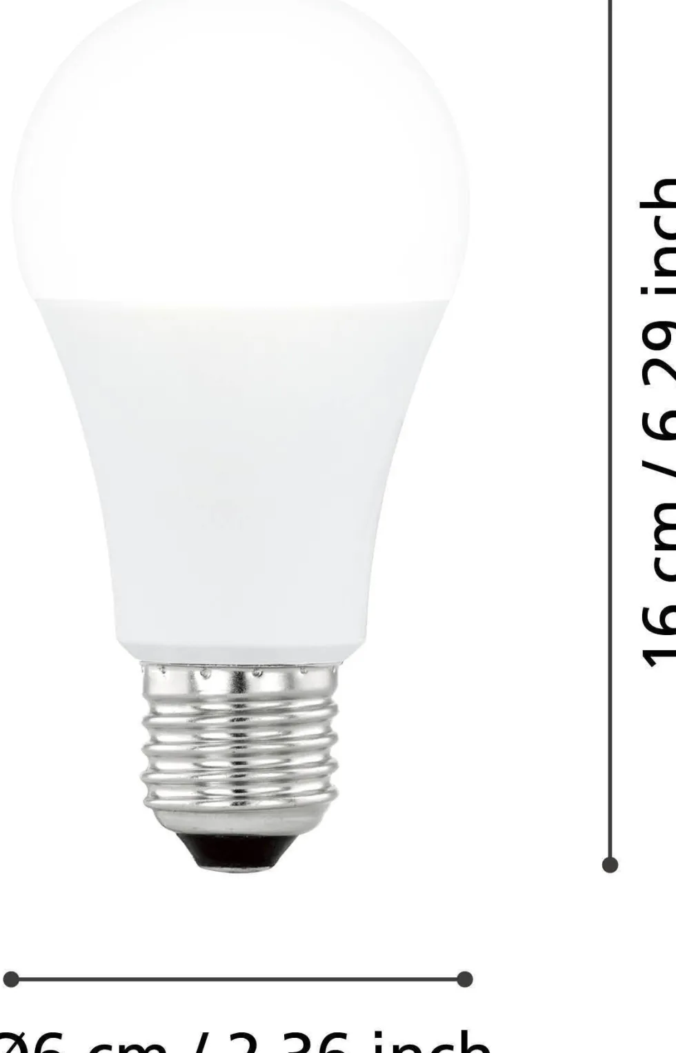 Eglo LED lamp E27 warm wit 830 lm 6,1 W A60