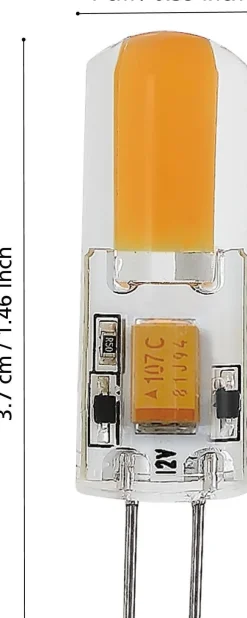 Eglo LED lamp G4 warm wit 200 lm 2 W 2 stuks