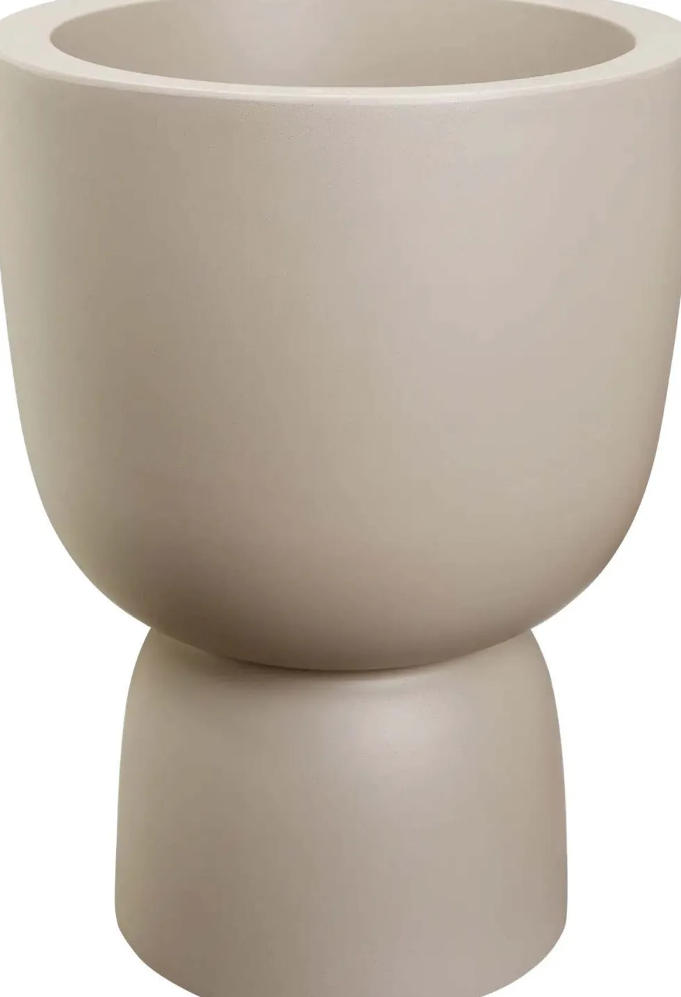 Elho bloempot Amber Coupe beige D 41 H 58 cm