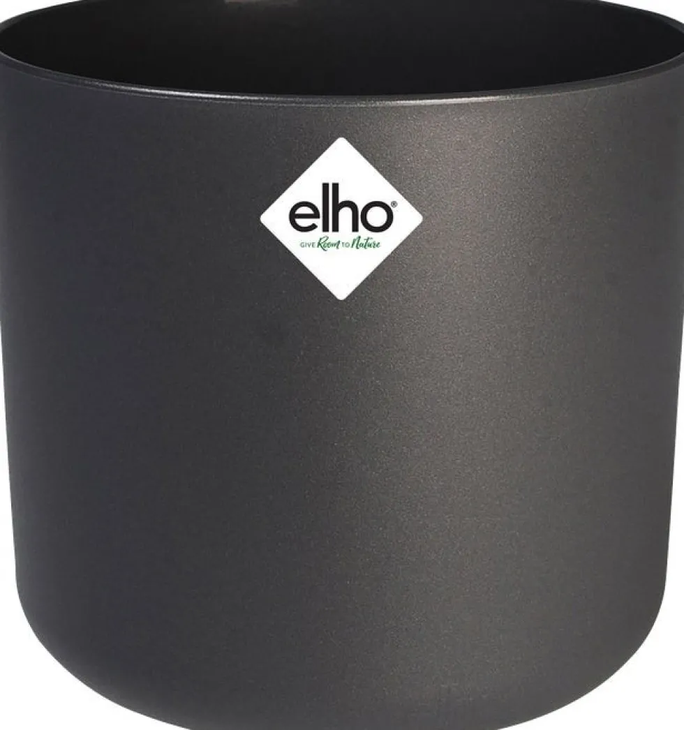 Elho bloempot B. for soft antraciet D 24,7 H 23,2 cm